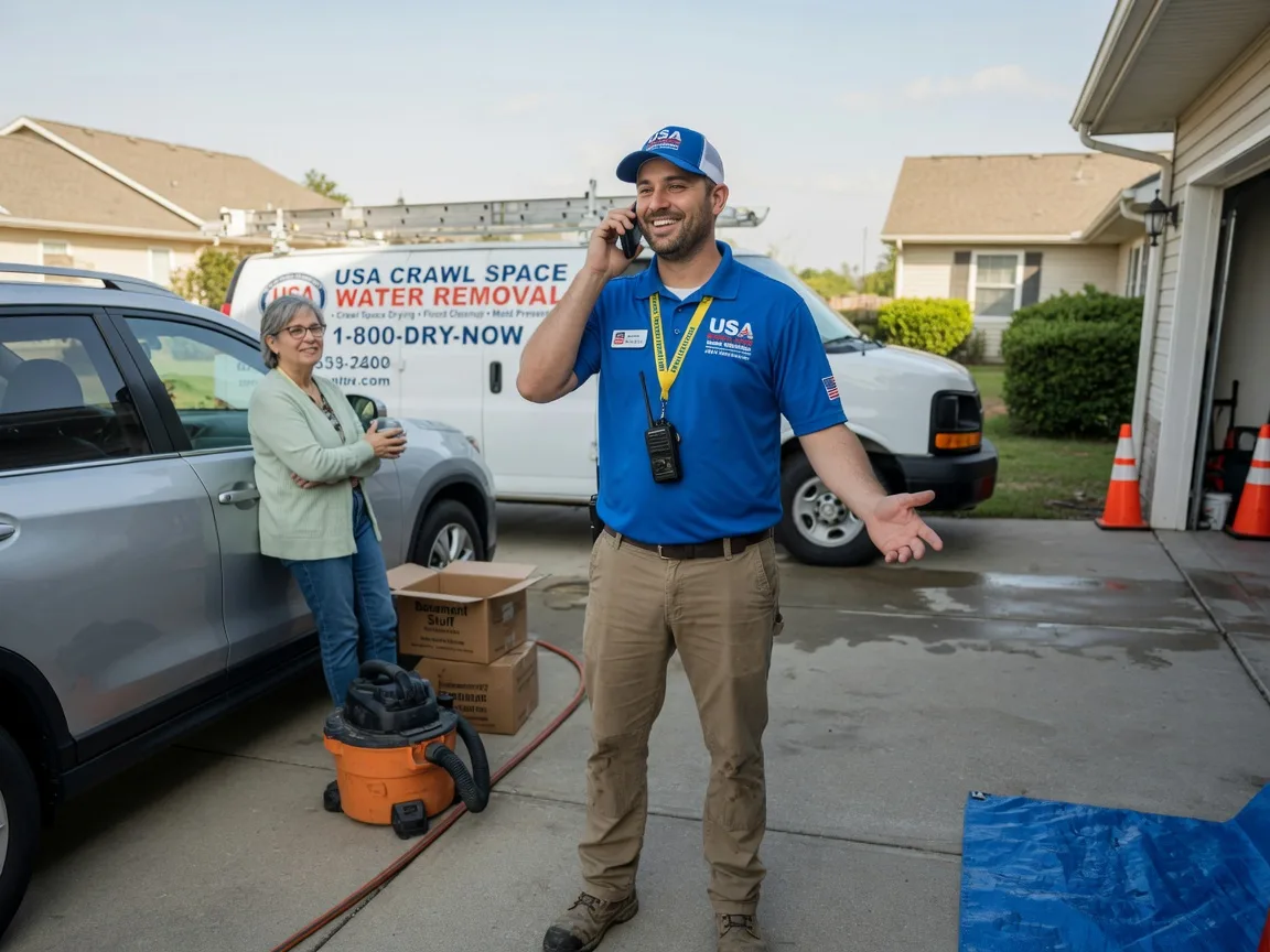 Crawl Space Water Removal Heth, AR FAQs